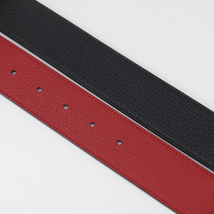 GUCCI 450000 CAO2G Reversible belt leather Black Women