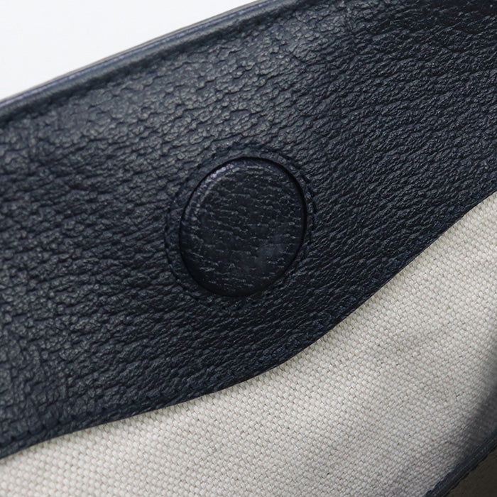 GUCCI 631685 96IWN 4076 Medium Tote Bag Ofidia GG Supreme/leather navy Women