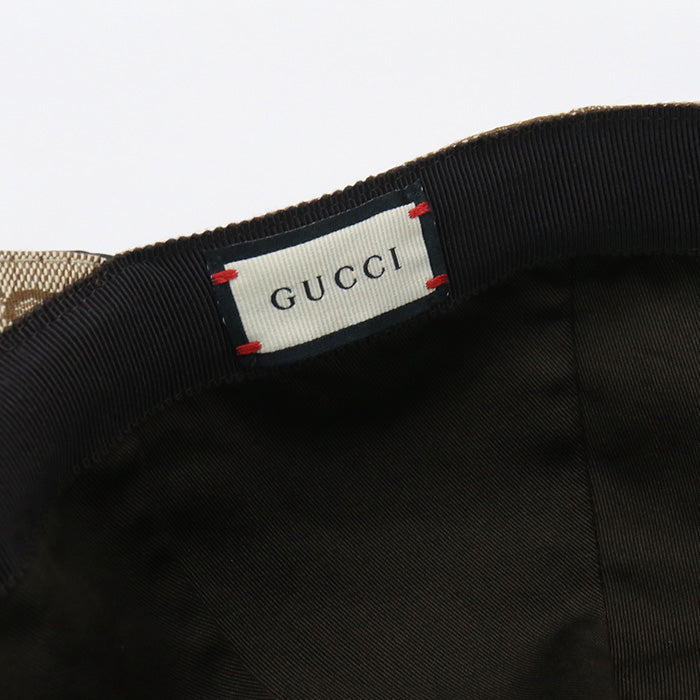 GUCCI 200035 KQWBG 9791 Baseball cap Original GG canvas beige mens