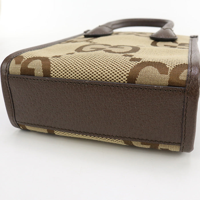 GUCCI GU90004 2WAYShoulder Bag Jumbo GG beige Women