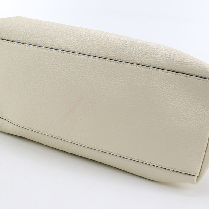 GUCCI GU90132 ChainShoulder Soho  leather Bag white Women