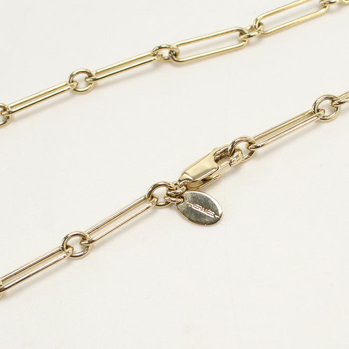 HERMES Amulet Kelly GM Necklace Buffalo horn Black Women