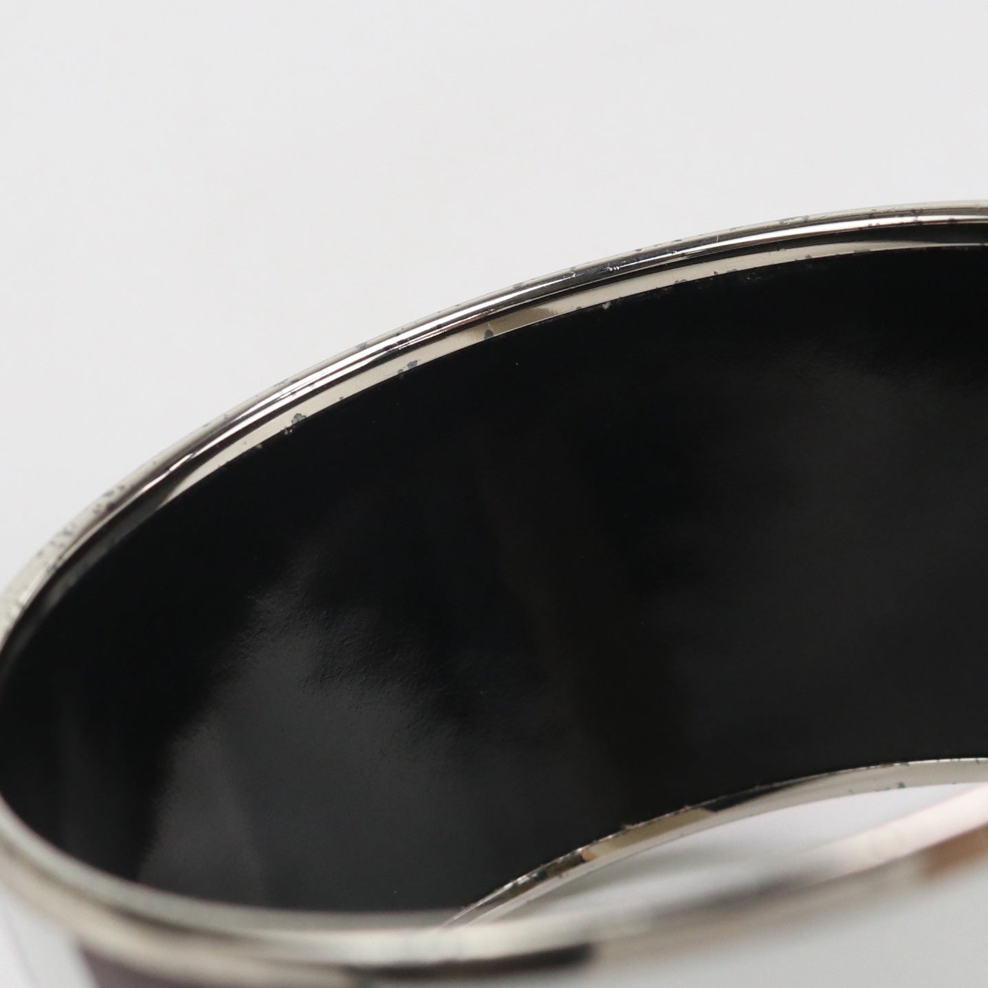 HERMES Bangle Emile TGM Bracelet Stainless Steel Multicolor Women