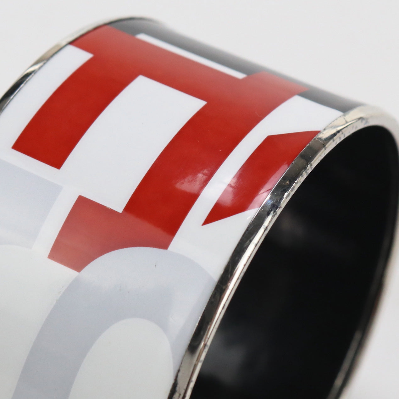 HERMES Bangle Emile TGM Bracelet Stainless Steel Multicolor Women