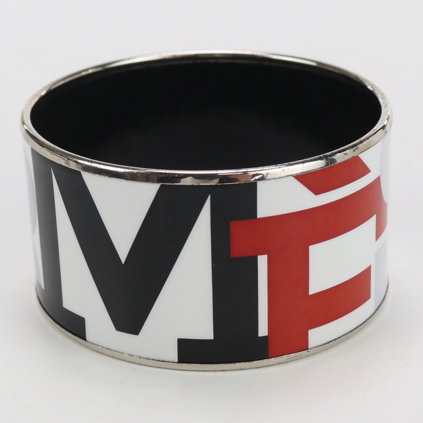 HERMES Bangle Emile TGM Bracelet Stainless Steel Multicolor Women