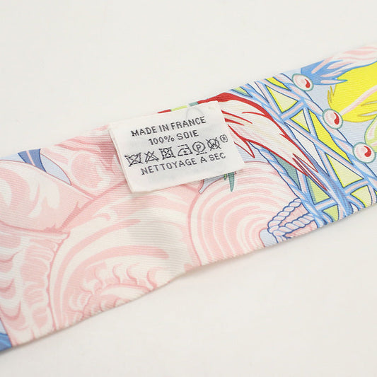 HERMES 063572S Scarf Twilly Dance Pacific shawl silk multi Women