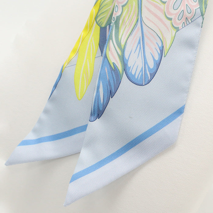 HERMES 063572S Scarf Twilly Dance Pacific shawl silk multi Women
