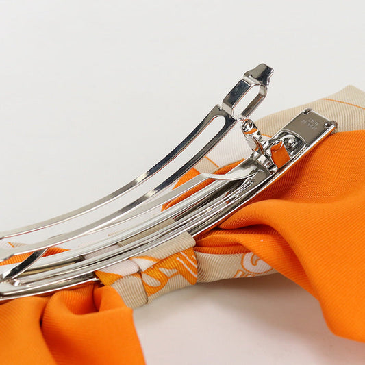 HERMES Valletta Grenelle PM Hair accessories/Hair clip Silk,metal Multicolor Women