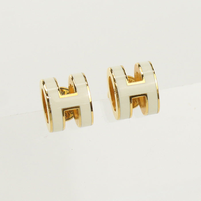HERMES MINI POP H Pierce Gold plated Women