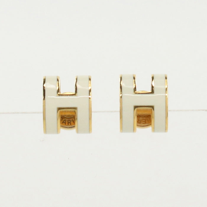 HERMES MINI POP H Pierce Gold plated Women