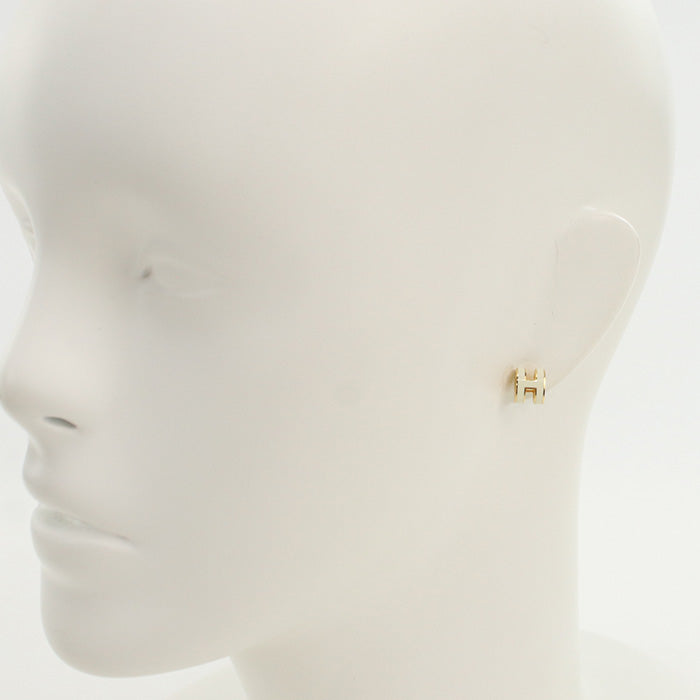 HERMES MINI POP H Pierce Gold plated Women