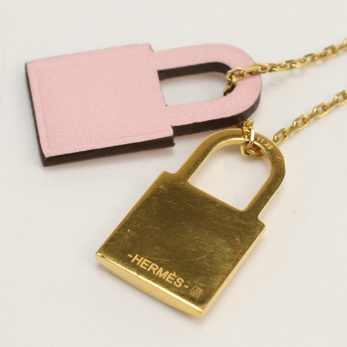 HERMES HE85526 O'Kelly Necklace Necklace/Gold plated  Gold Women