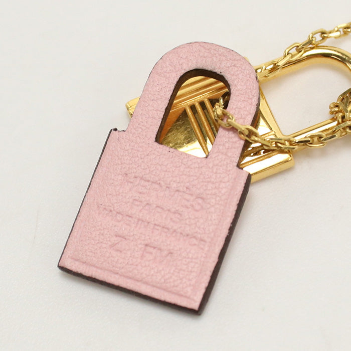 HERMES HE85526 O'Kelly Necklace Necklace/Gold plated  Gold Women