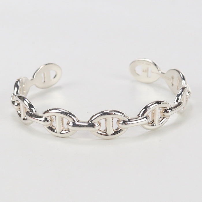 HERMES Bangle Chaine d'Incre Enchene Bangle Silver925 Silver Women