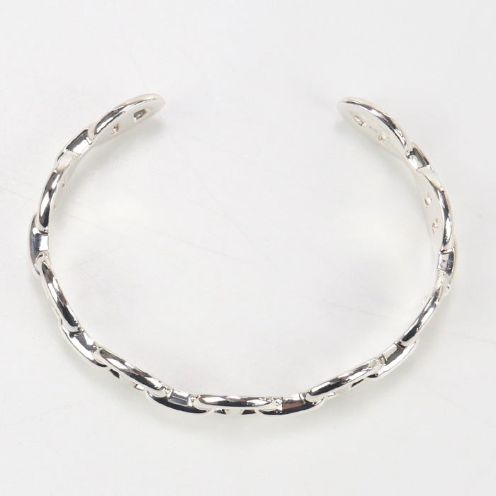 HERMES Bangle Chaine d'Incre Enchene Bangle Silver925 Silver Women