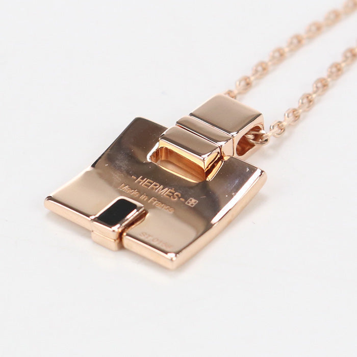 HERMES H146201 Irene Necklace metal/Raqqa GOLD Women
