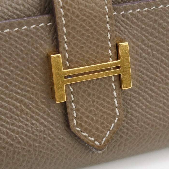 HERMES Key Cases Bearn 4 consecutive key holder Quad key holder Epsom Brown unisex