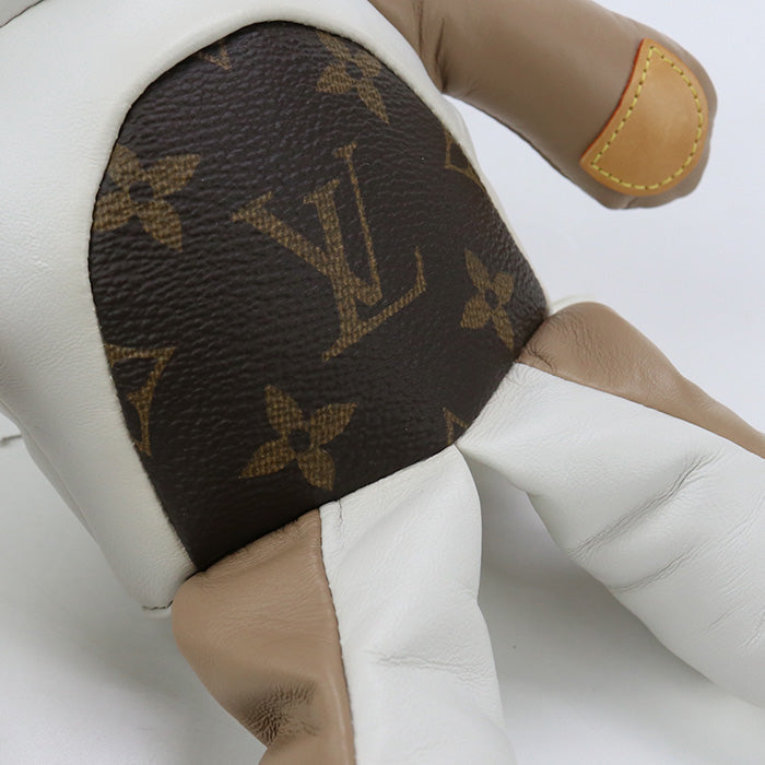LOUIS VUITTON GI0142 Branded goods Monogram Doudou Louis Teddy bear stuffed toy leather Multicolor Women