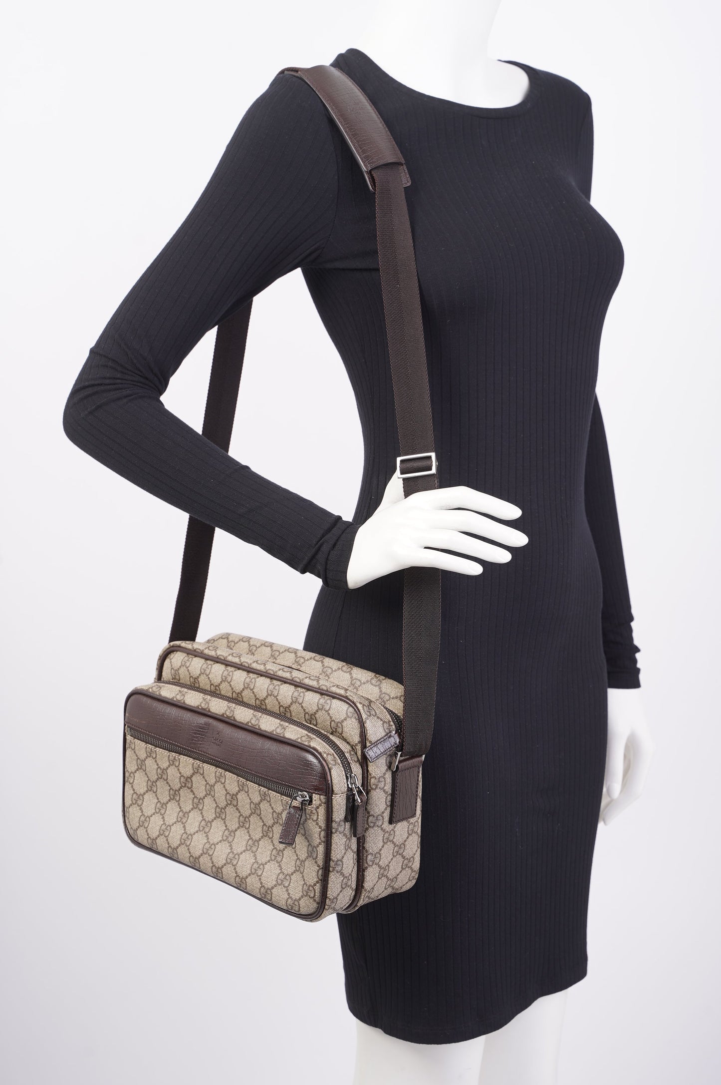 Gucci Shoulder Bag Supreme Canvas