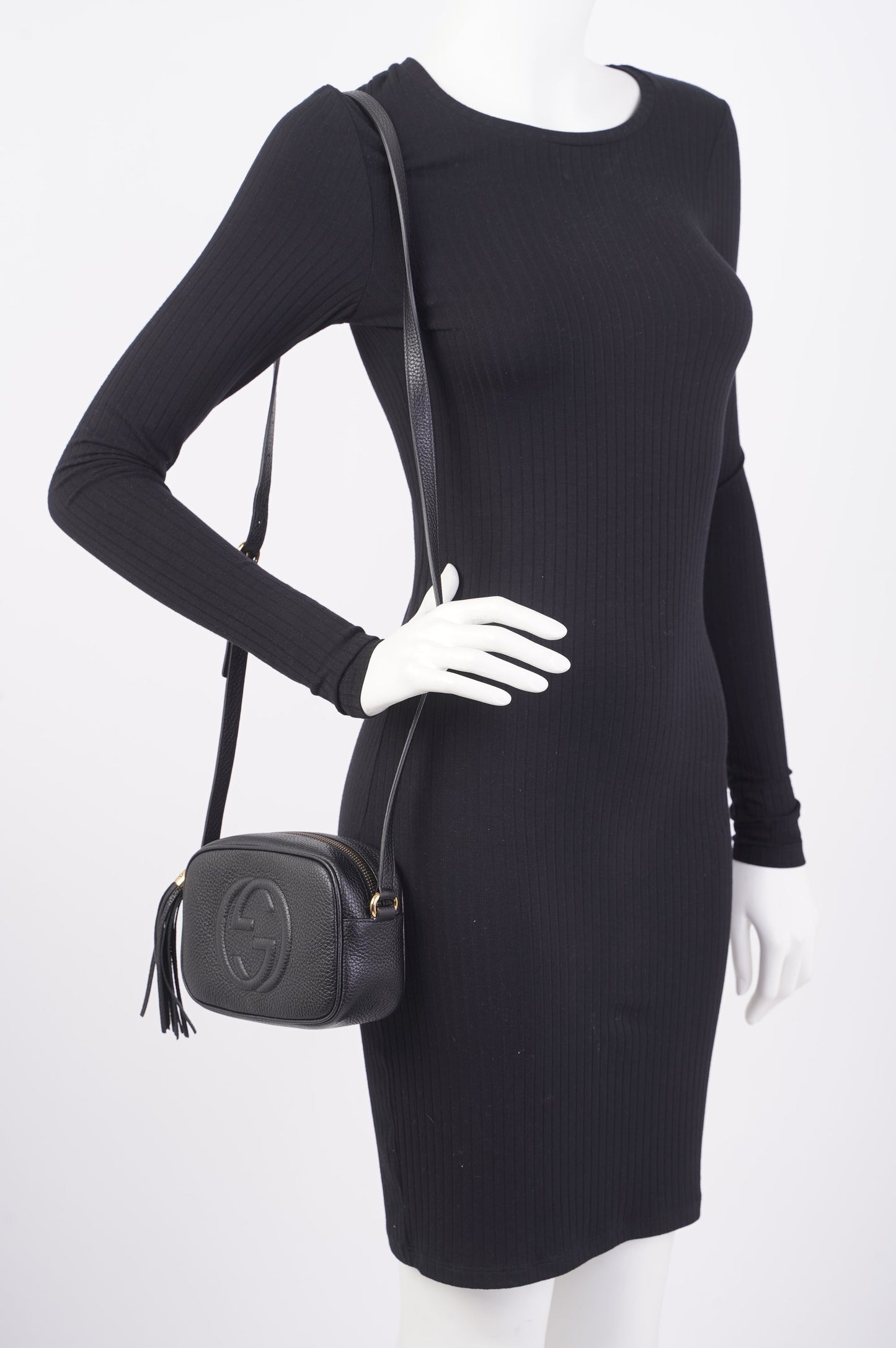 Gucci Soho Disco Black Leather Small