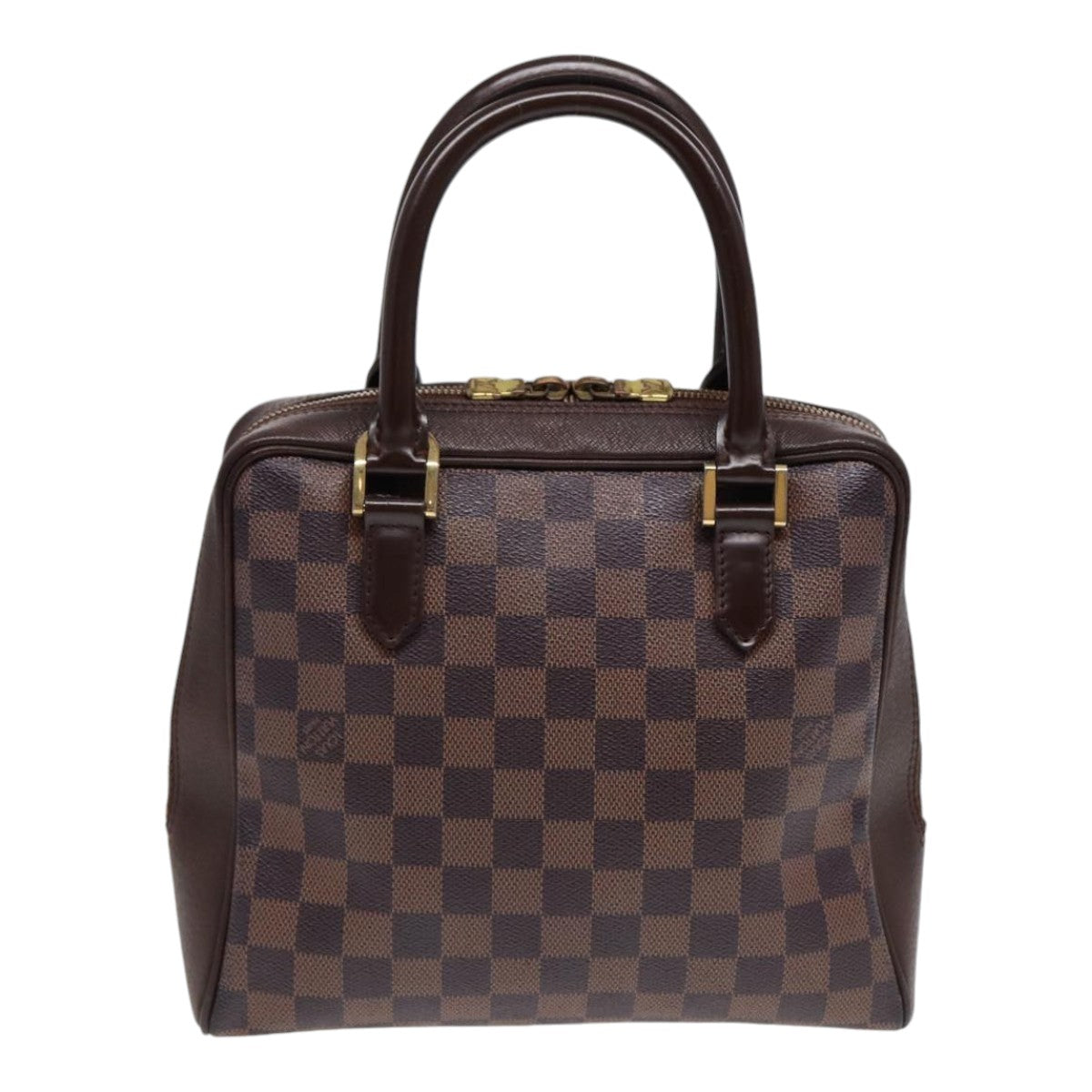 LOUIS VUITTON Damier Ebene Brera Hand Bag N51150 LV Auth yk14329