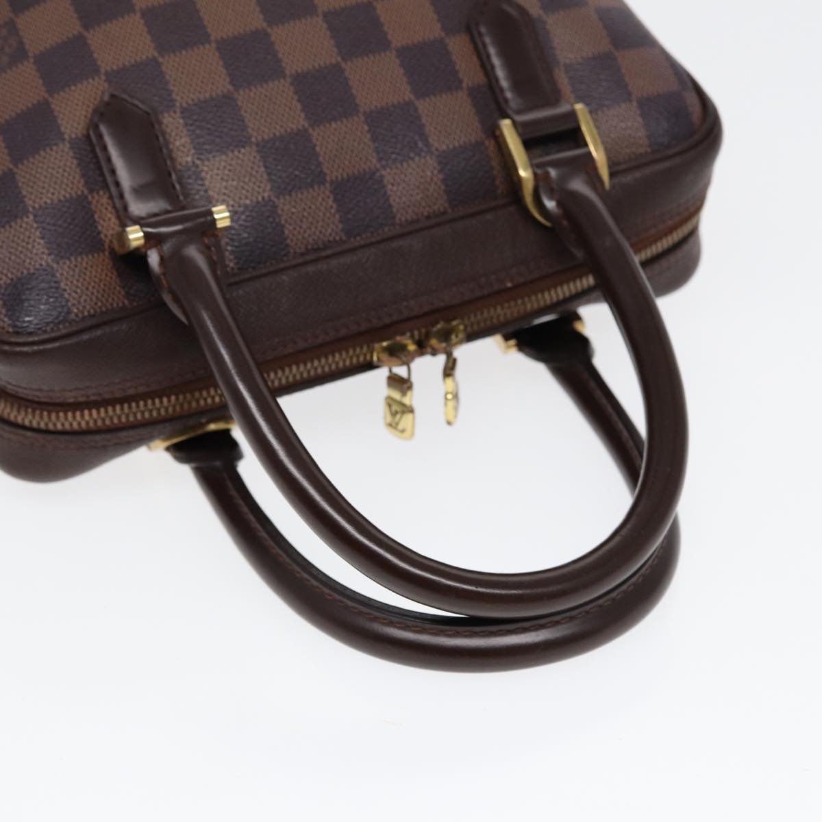 LOUIS VUITTON Damier Ebene Brera Hand Bag N51150 LV Auth yk14329