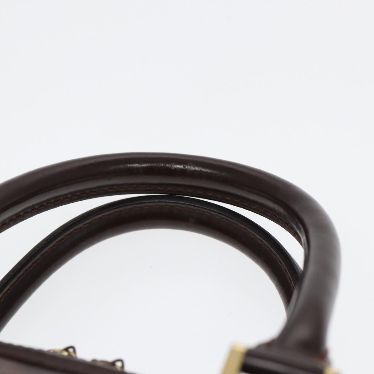 LOUIS VUITTON Damier Ebene Brera Hand Bag N51150 LV Auth yk14329