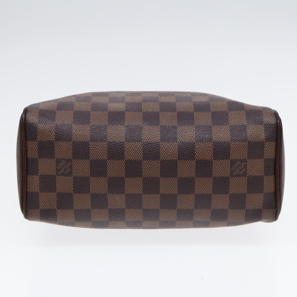 LOUIS VUITTON Damier Ebene Brera Hand Bag N51150 LV Auth yk14329