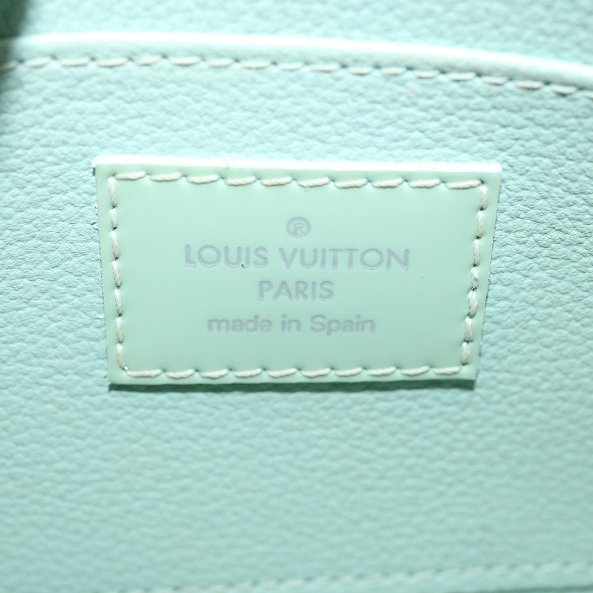 LOUIS VUITTON Epi Electric Pochette Cosmetic Pouch Amand M40644 LV Auth yk4326