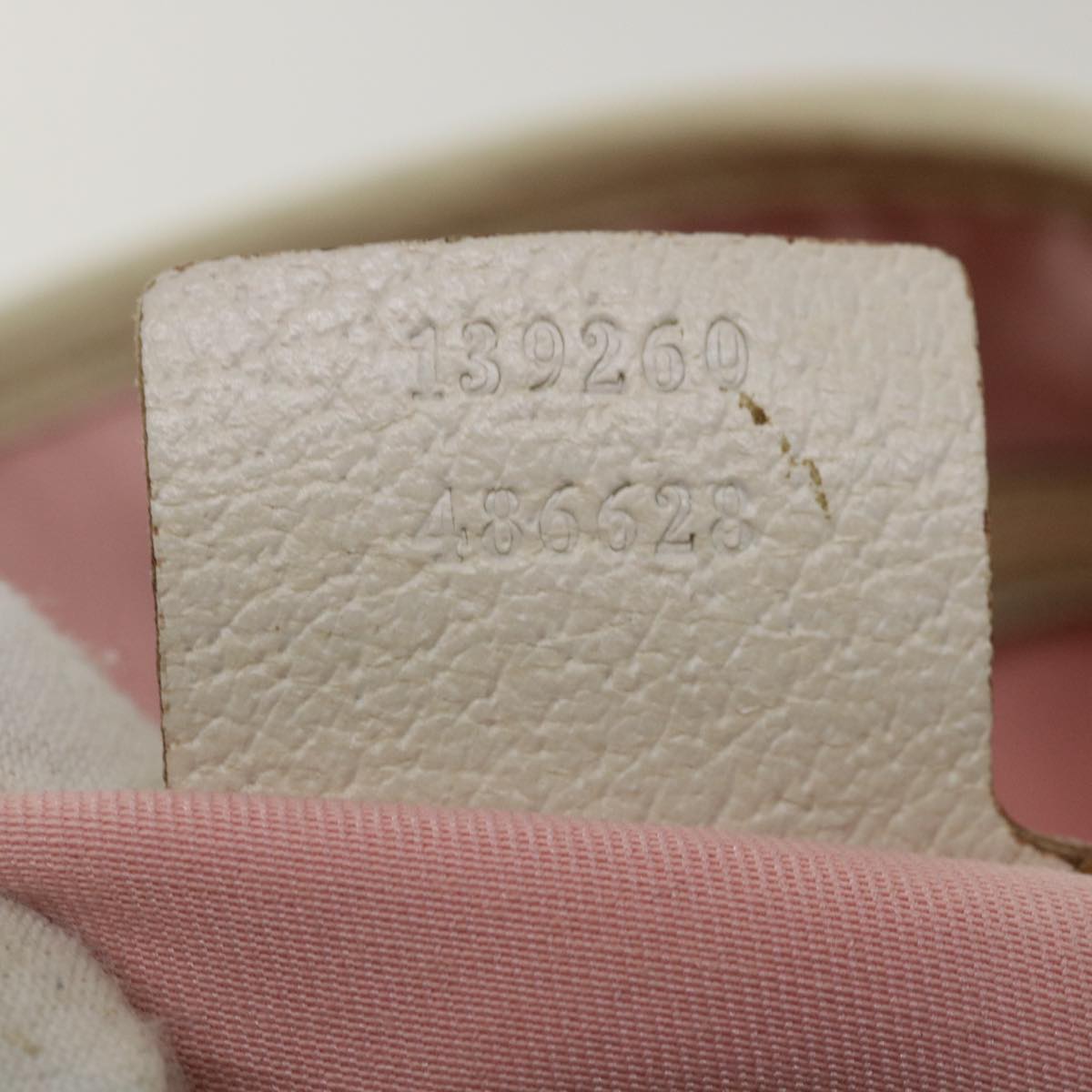Gucci GG Canvas Sherry Line Shoulder Bag 2Set Pink Beige  yk5006