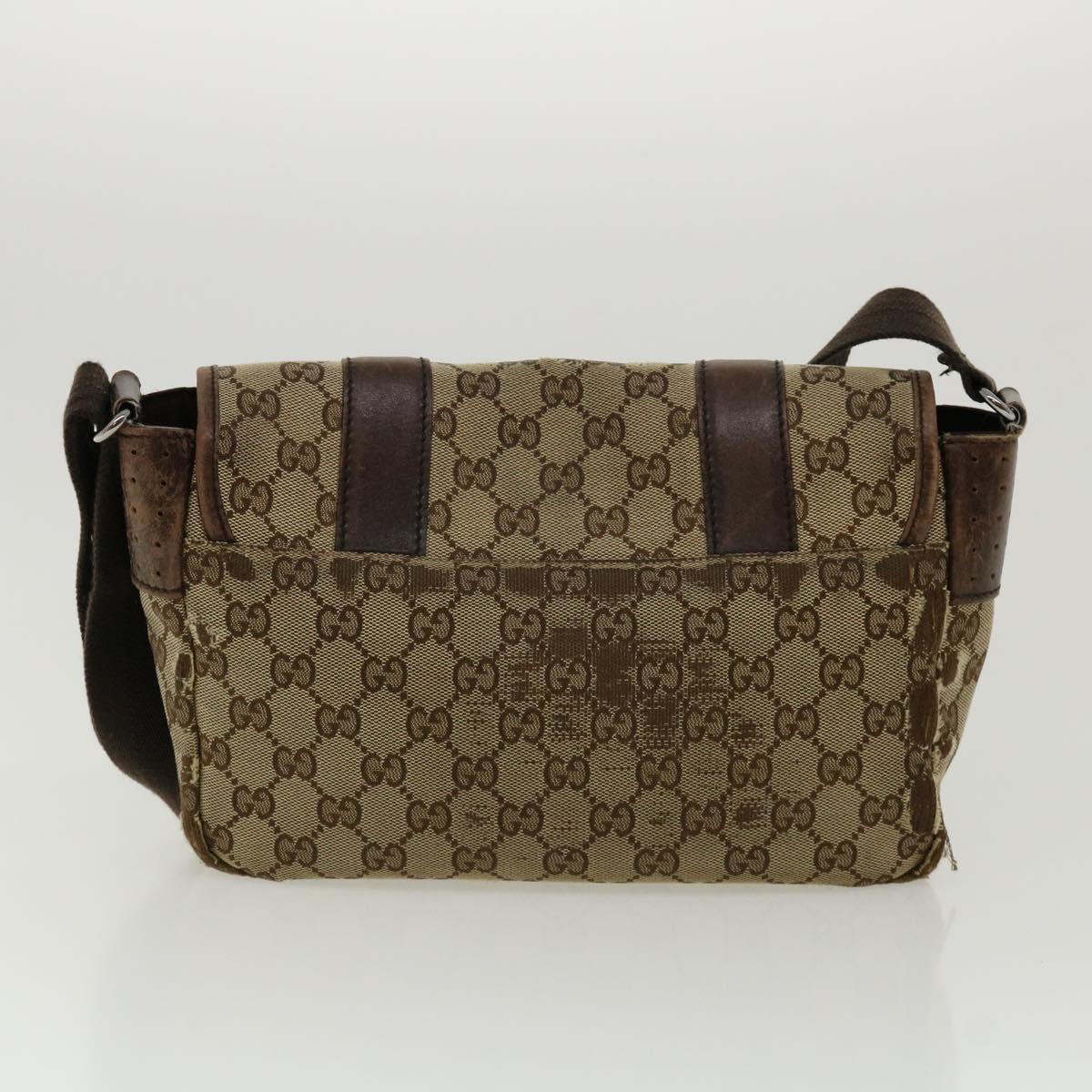 GUCCI GG Canvas Sherry Line Shoulder Bag 2Set Pink Beige  yk5006