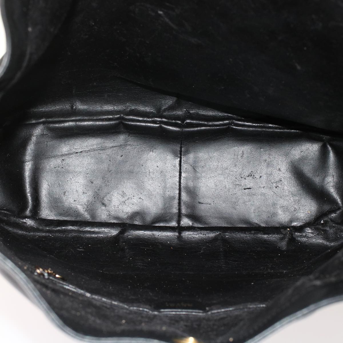 GUCCI Bamboo Shoulder Bag Leather 2way Black 001.2058.1577.0  yk8007B