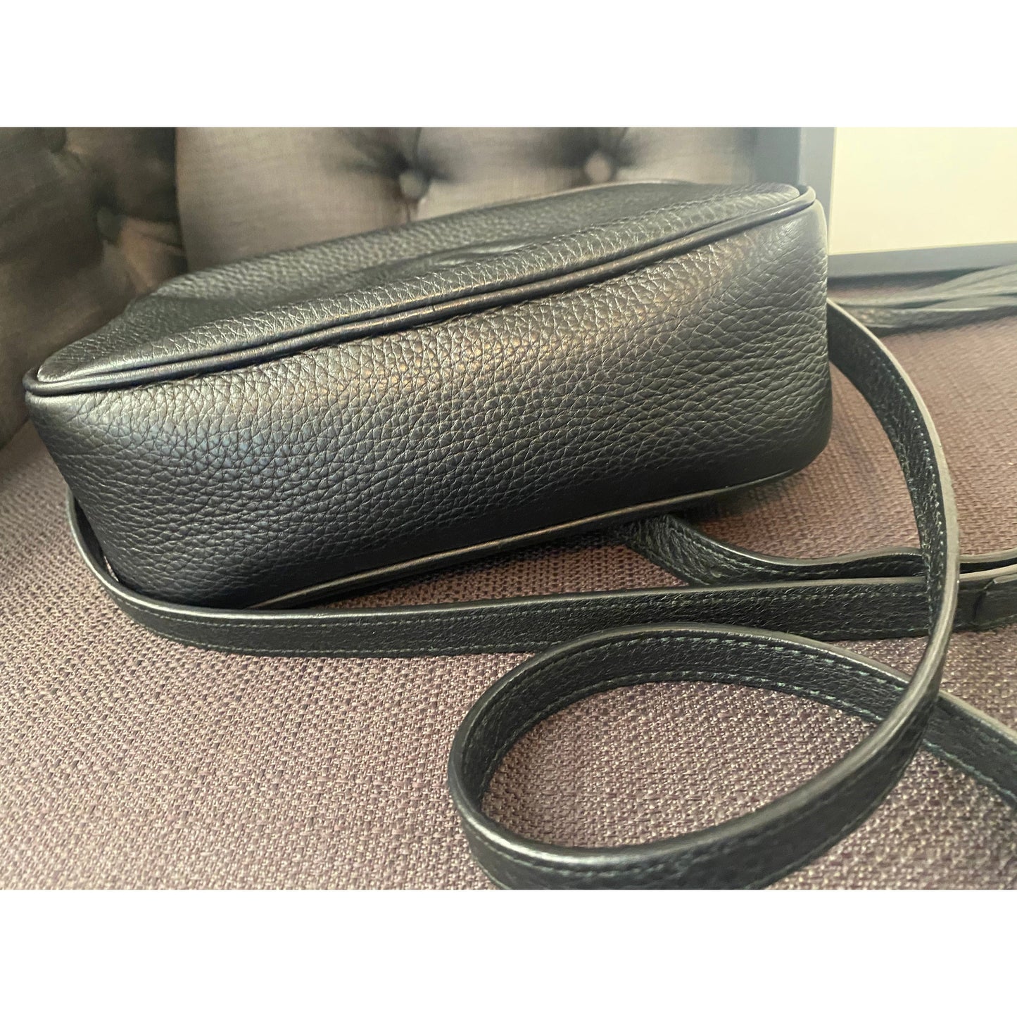 Gucci Soho Leather Bag Black